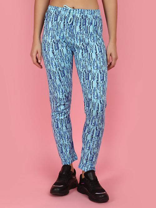 women blue cotton pajama - 21053581 - Very Small Image - 1