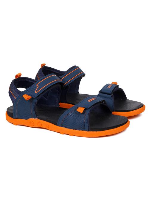 blue synthetic & mesh back strap sandals - 21057705 - Very Small Image - 1