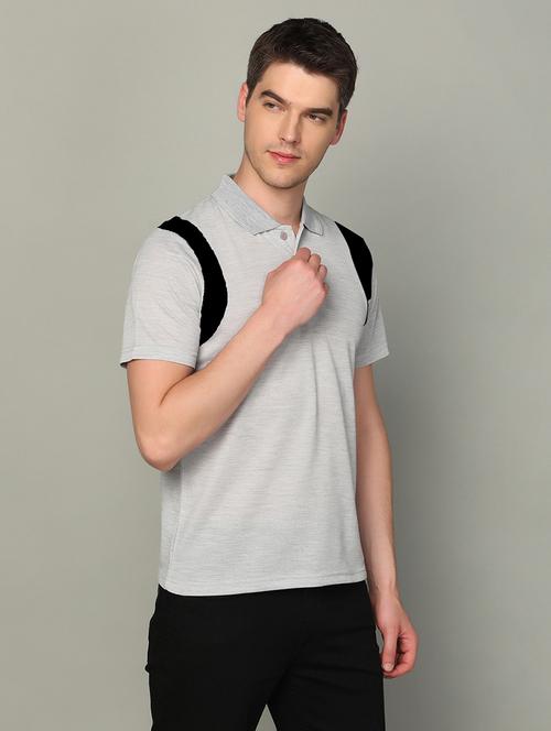 men short sleeve color block t-shirt - 21063046 - Very Small Image - 1