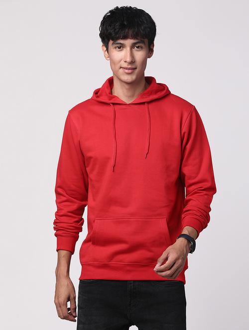 men solid hooded sweatshirt - 21063260 - Very Small Image - 1