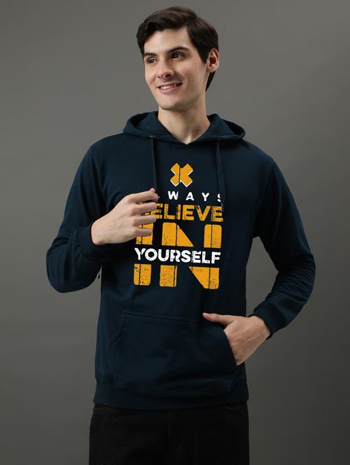 men long sleeve hooded sweatshirt - 21063455 - Very Small Image - 1