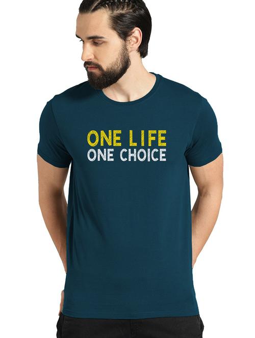 men round neck short sleeve t-shirt - 21064469 - Very Small Image - 1