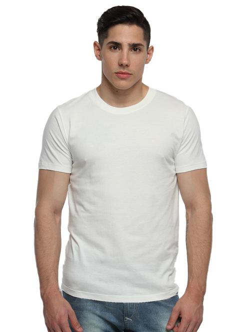 men round neck solid regular t-shirt - 21064930 - Very Small Image - 1