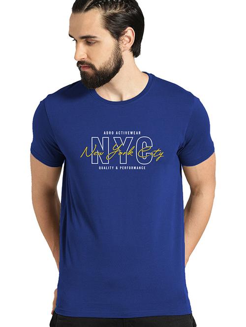 men chest print short sleeve t-shirt - 21065295 - Very Small Image - 1