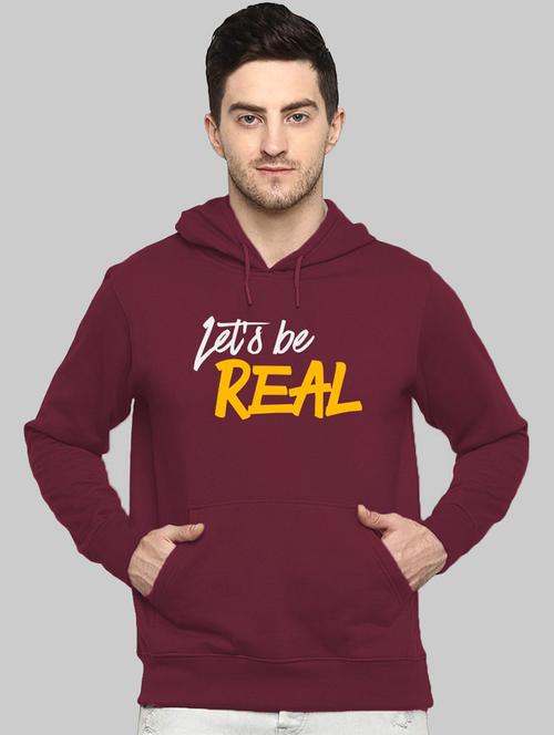 maroon cotton blend t-shirt - 21065513 - Very Small Image - 1