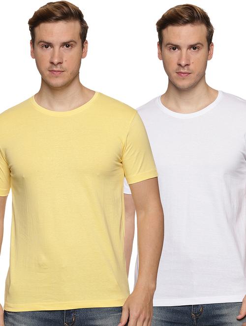 men pack of 2 plain t-shirt - 21065707 - Very Small Image - 1