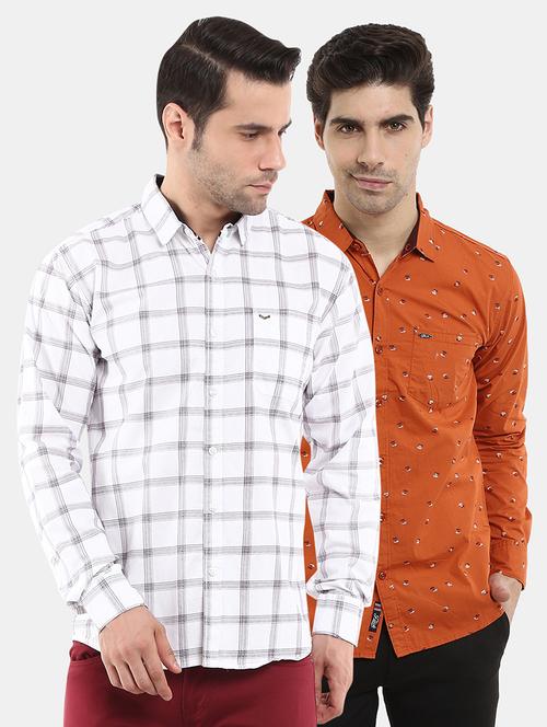 men pack of 2 casual shirts - 21065806 - Very Small Image - 1