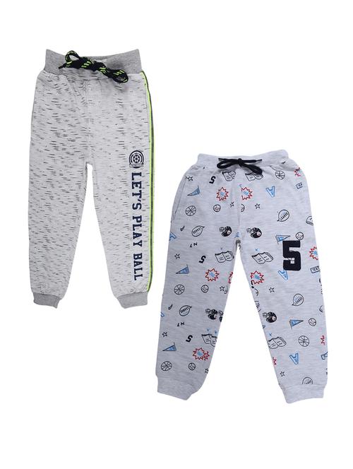 kids pack of 2 printed track pants - 21066066 - Very Small Image - 1