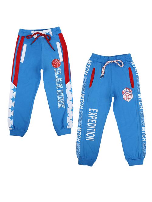 kids pack of 2 printed track pants - 21066067 - Very Small Image - 1