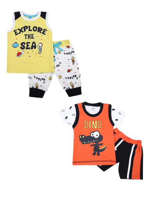 kids top and bottom combo set - 21066119 - Very Small Image - 1