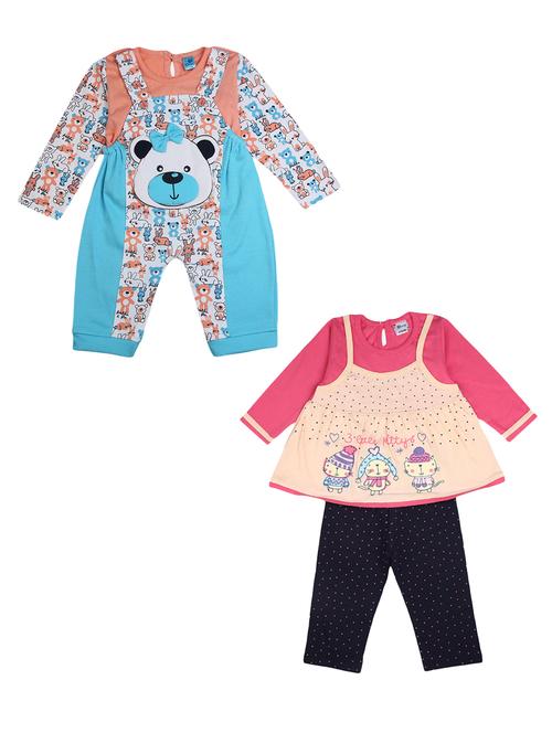 kids pack of 2 printed full length sets - 21066121 - Very Small Image - 1
