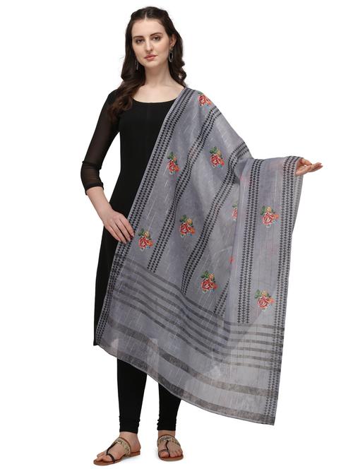 women printed dupatta - 21066953 - Very Small Image - 1
