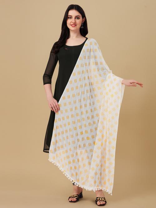 women printed dupatta - 21066999 - Very Small Image - 1