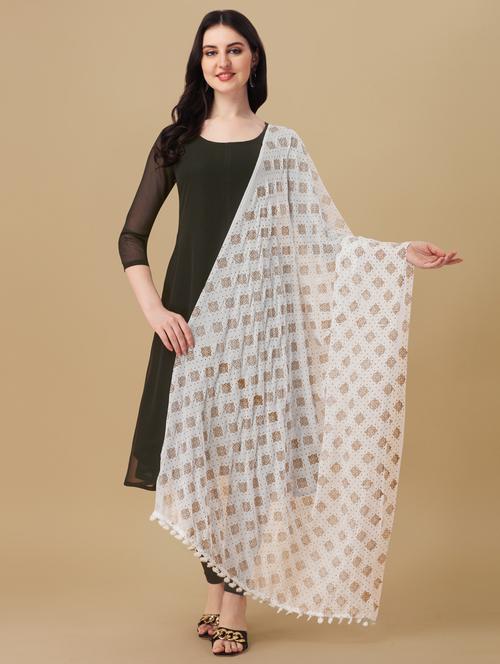women printed dupatta - 21067006 - Very Small Image - 1