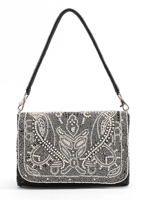 grey embellished handbag - 21069290 - Very Small Image - 1