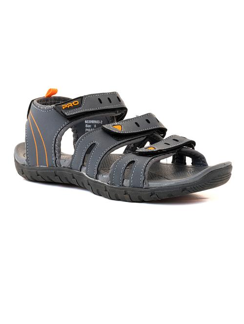 men grey back strap floater - 21069380 - Very Small Image - 1