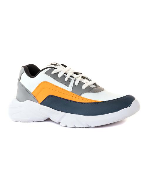 men white lace up sneaker - 21069405 - Very Small Image - 1