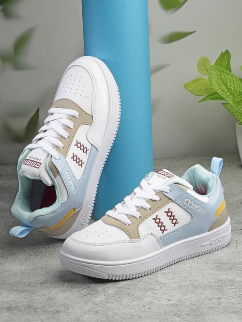 light blue lace-up sneaker - 21069510 - Very Small Image - 1