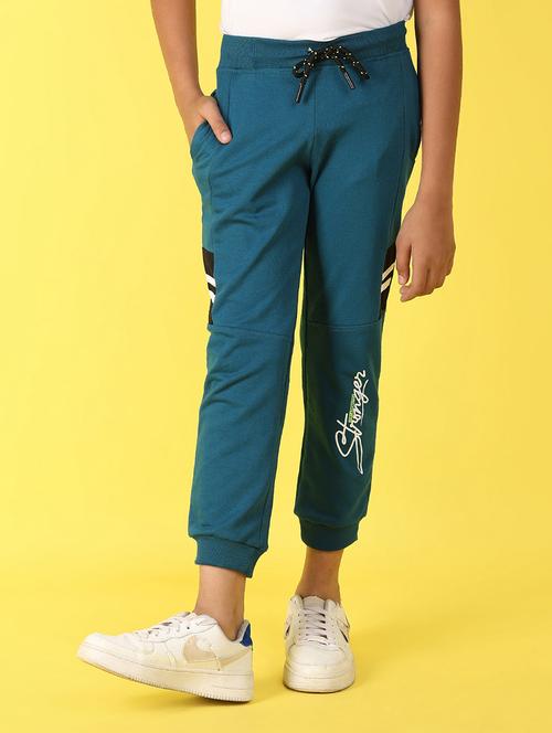 green printed casual jogger - 21070231 - Very Small Image - 1
