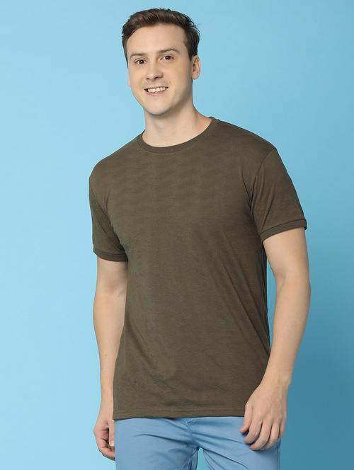 men solid short sleeves t-shirt - 21070298 - Very Small Image - 1