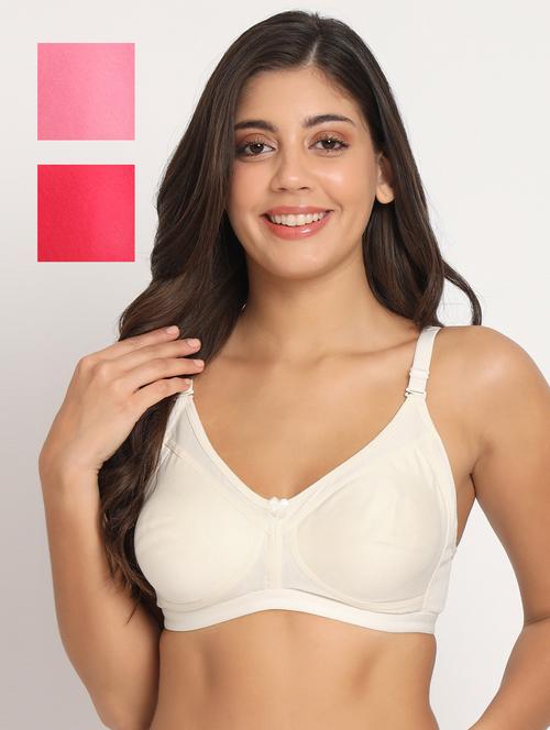 pack of 3 solid t-shirt bra - 21070994 - Very Small Image - 1