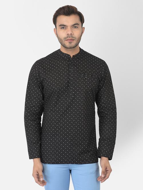 men printed short kurta - 21074815 - Very Small Image - 1