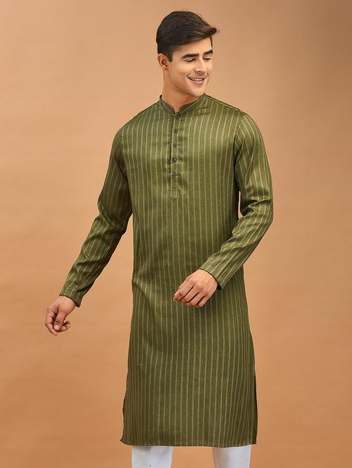 green short kurta - 21074904 - Very Small Image - 1