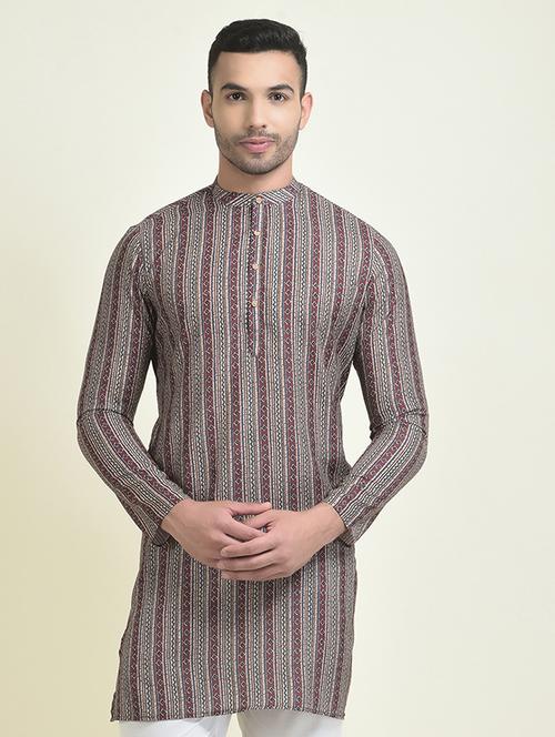 multi cotton short kurtas kurta - 21074982 - Very Small Image - 1