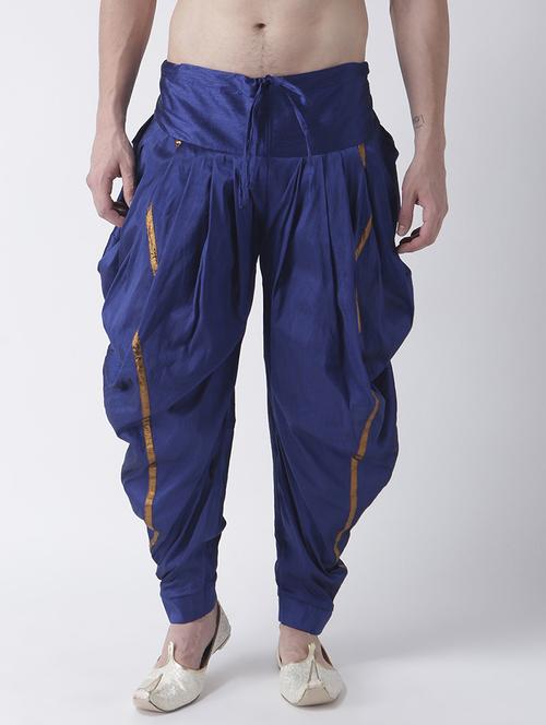 men solid mid rise dhoti - 21076194 - Very Small Image - 1