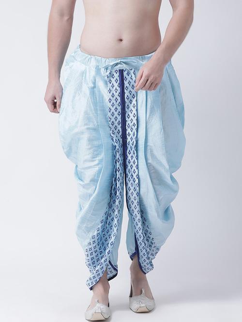 men placement print mid rise dhoti - 21076232 - Very Small Image - 1