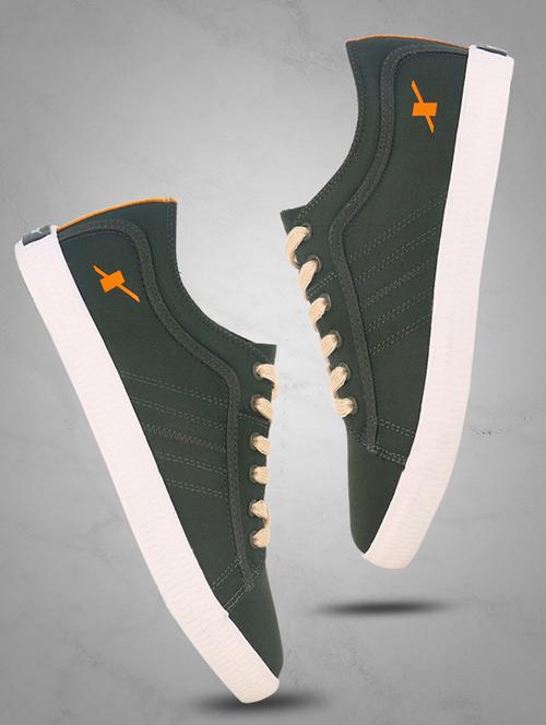 men olive lace up sneaker - 21082693 - Very Small Image - 1