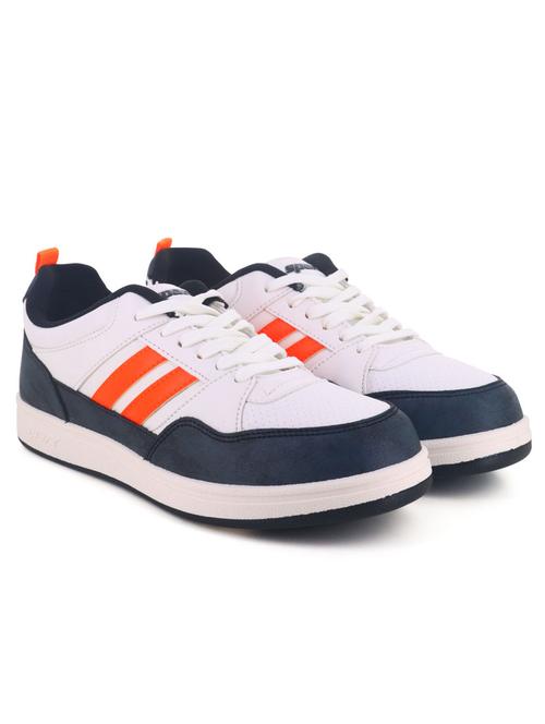 men white lace up sneaker - 21082698 - Very Small Image - 1
