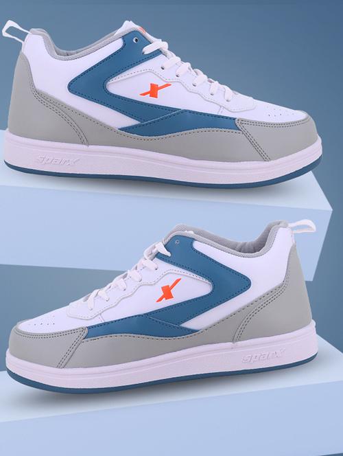 men white lace up sneaker - 21082701 - Very Small Image - 1