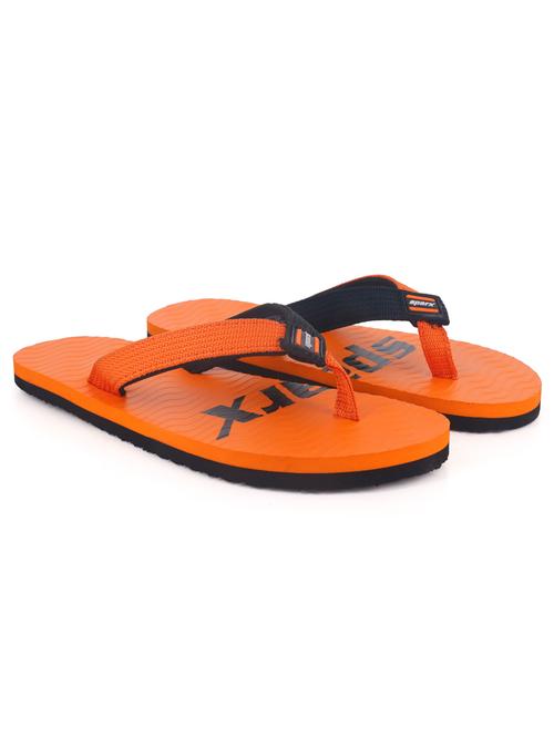 men orange slip on flip flop - 21082722 - Very Small Image - 1