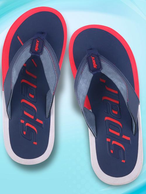 men blue slip on flip flop - 21082725 - Very Small Image - 1