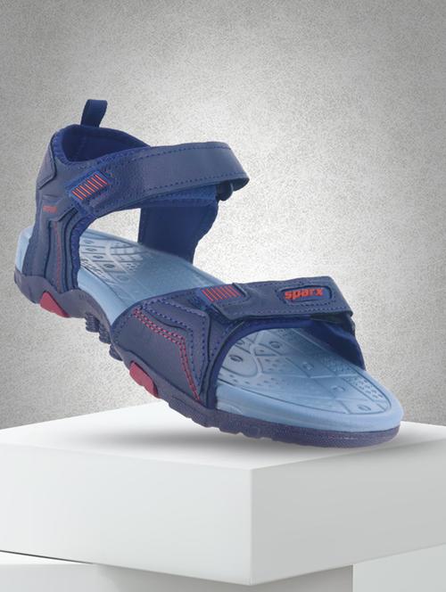 men blue strap sandals - 21082749 - Very Small Image - 1