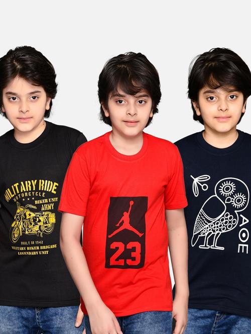 multi colored cotton blend tshirt - 21083309 - Very Small Image - 1