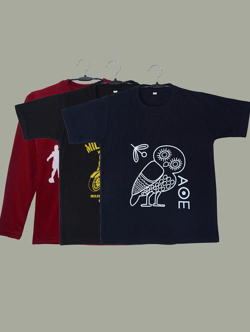multi colored cotton blend tshirt - 21083337 - Very Small Image - 1