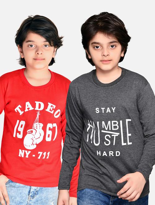 multi colored cotton blend tshirt - 21083392 - Very Small Image - 1