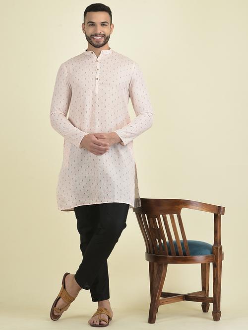 men self design kurta pyjama set - 21094346 - Very Small Image - 1