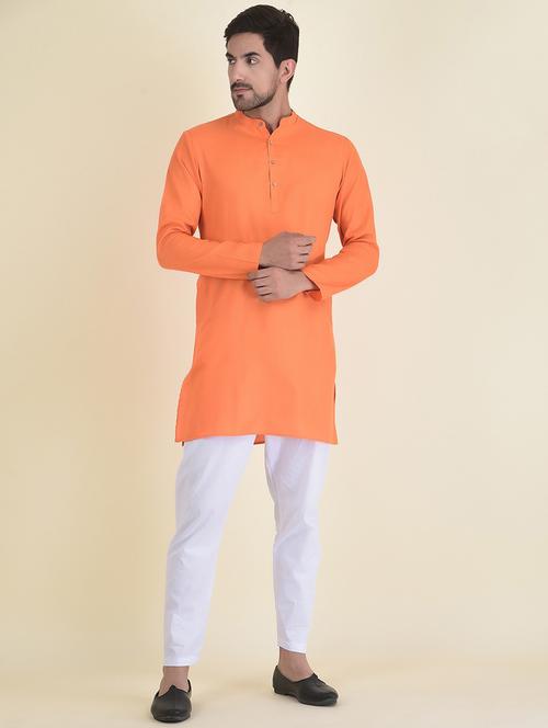 men long sleeve kurta pyjama set - 21094919 - Very Small Image - 1