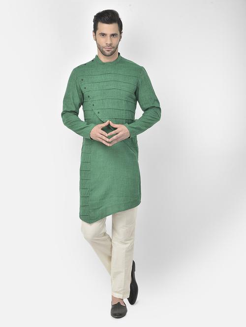 men kurta with trouser ethnic wear set - 21095738 - Very Small Image - 1