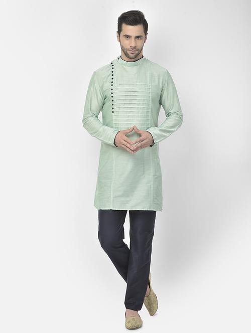 men kurta with trouser ethnic wear set - 21095748 - Very Small Image - 1