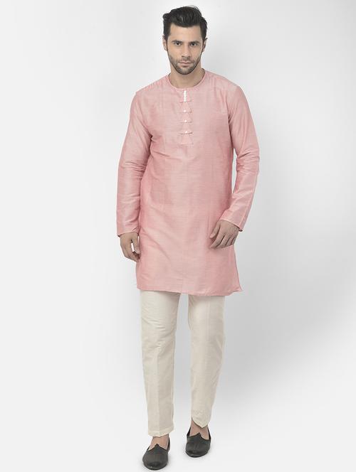 men kurta with trousers ethnic wear set - 21095827 - Very Small Image - 1