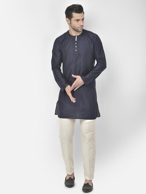 men kurta with trouser ethnic wear set - 21095831 - Very Small Image - 1