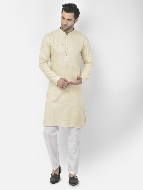 men kurta with trouser ethnic wear set - 21095835 - Very Small Image - 1