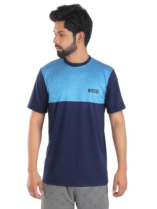 men color block polo t-shirt - 21100865 - Very Small Image - 1
