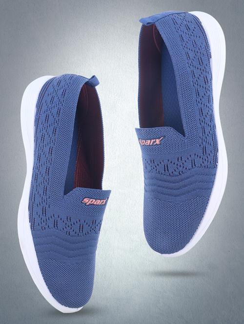 light blue slip on casual shoes - 21112815 - Very Small Image - 1