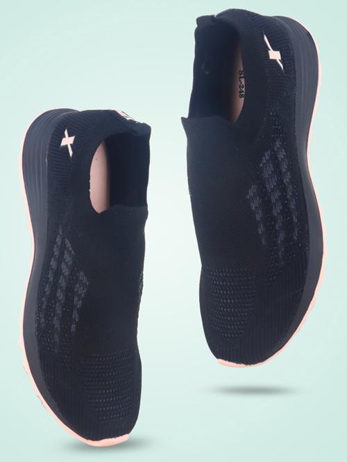 black slip on casual shoes - 21112829 - Very Small Image - 1