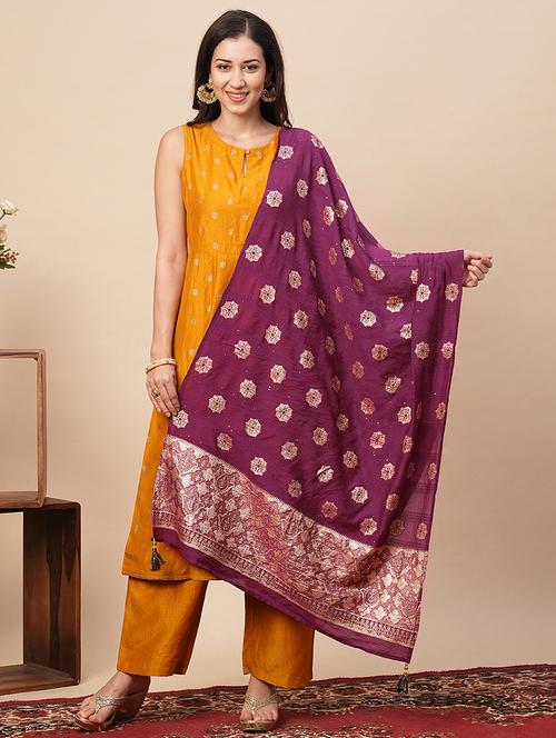 women self-designed dupatta - 21116256 - Very Small Image - 1